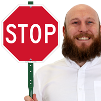 LawnBoss® STOP Sign